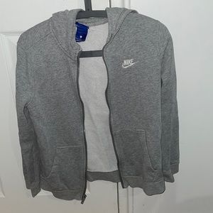 Gray Kids Nike hoodie